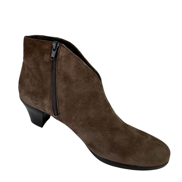 Munro Robyn Suede Ankle Boot, Brown, 9.5 - Picture 7 of 11